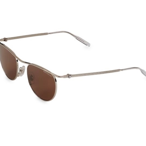 Mont Blanc aviator sun glasses 😍😍😍 NWT - Picture 3 of 10
